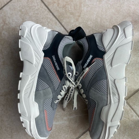 Zadig & Voltaire Women’s Platform Sneakers - Picture 9 of 12